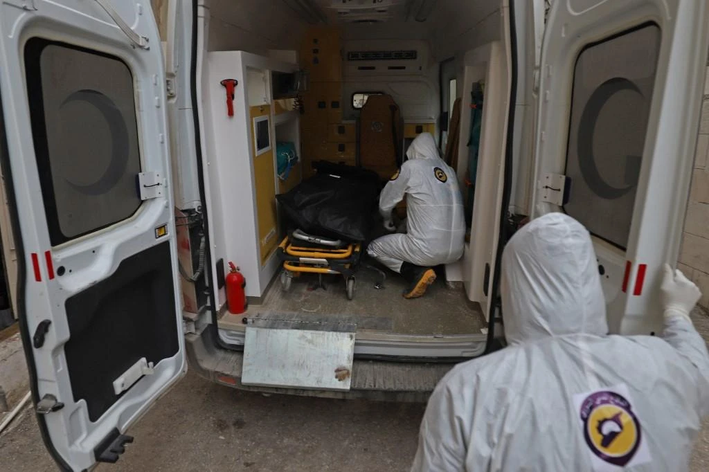 Syrian White Helmets given funds to make PPE