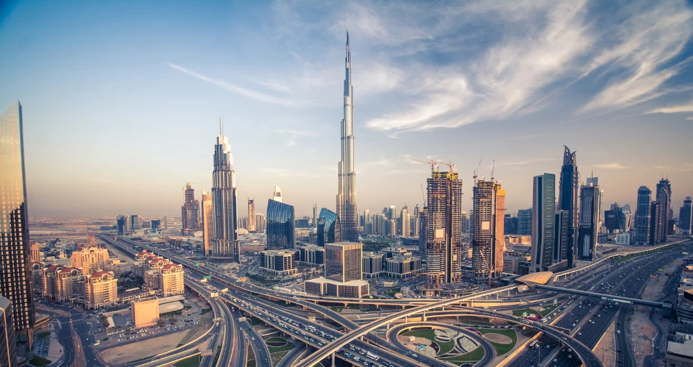 Dubai’s main share index advanced 1.4 percent, with Emirates NBD jumping 4.4 percent. (Shutterstock)