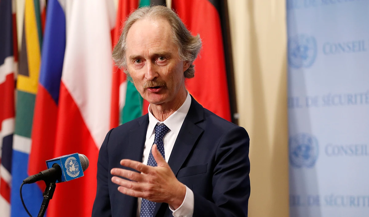 UN Special Envoy for Syria Geir Pedersen announced Wednesday, Jan. 20, 2021, that the next round of talks toward revising the war-battered country's constitution will start in Geneva on Jan. 25 and urged the parties to move to actual drafting. (AP/File)