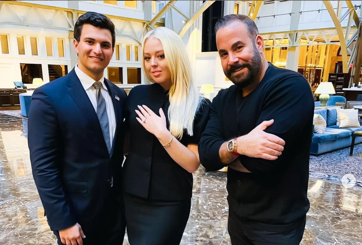 Tiffany Trump’s engagement ring is by Lebanese designer