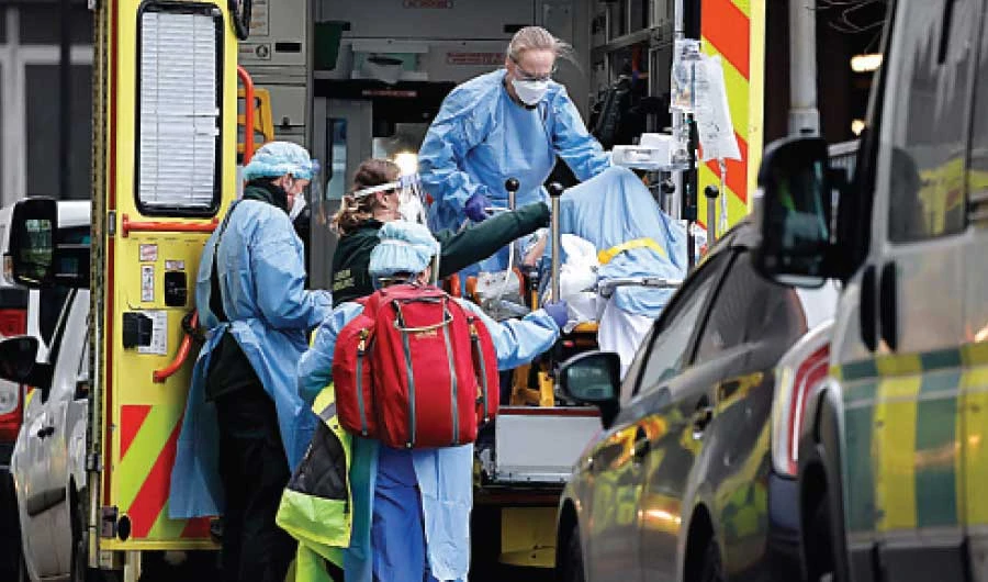 A steep slump in business activity in January puts the pandemic-hit UK economy on course to contract sharply in the first quarter of 2021. (AFP)