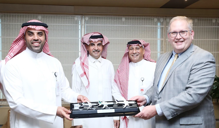 The MoU was signed by Ali Ashban, CEO of SAEI; Captain Ismael Alkoshy, MD of the PSAA; and Peter Harris, CEO of Spartan KSA; in the presence of Ibrahim Al-Omar, director general of Saudia.