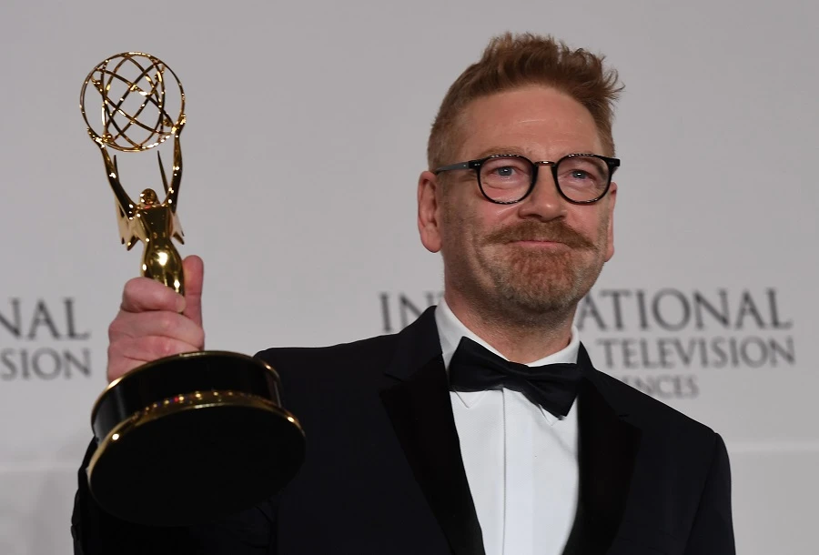 Actor Kenneth Branagh will play UK Prime Minister Boris Johnson in a new Sky TV series. (File/ AFP)