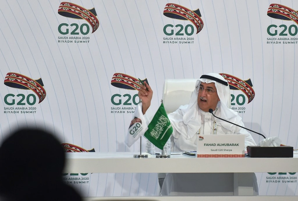 Fahad Al-Mubarak previously headed the Saudi central bank from 2011 until 2016. (AFP)