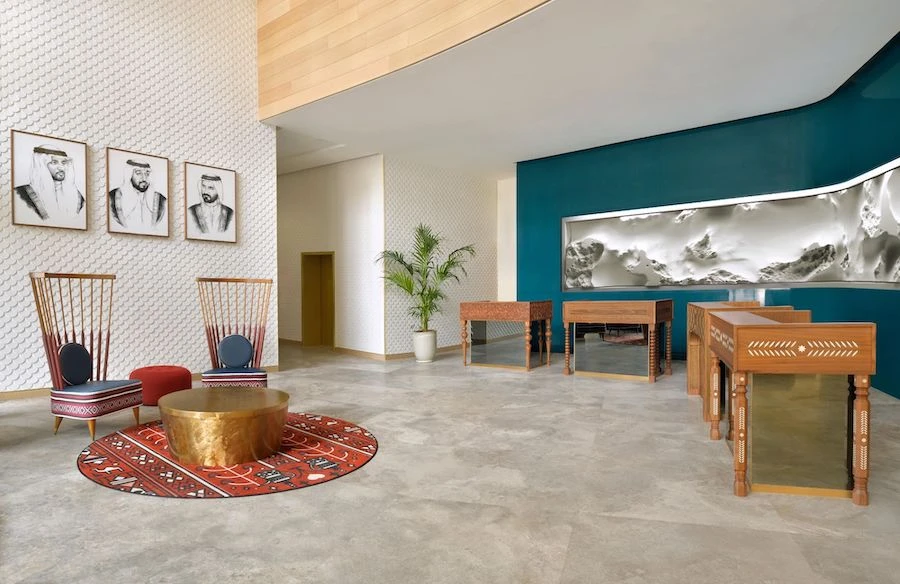 The Hotel Indigo lobby. Supplied