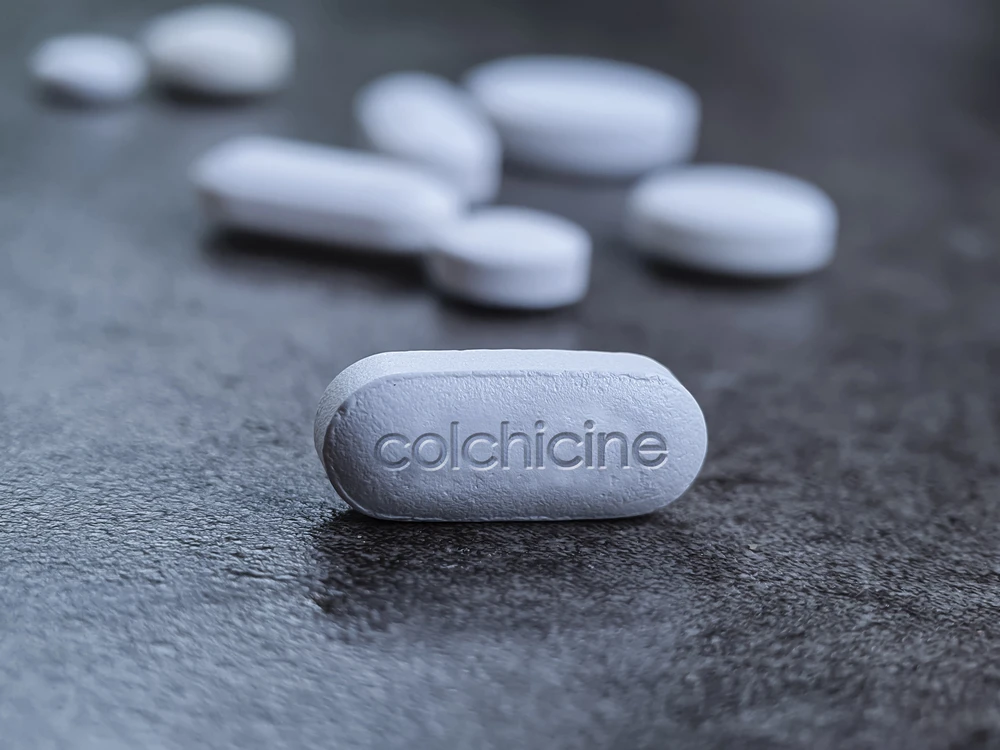 The report, by scientists at the University of Montreal in Canada, found that the anti-inflammatory treatment colchicine reduced the risk of coronavirus patients with underlying health conditions being admitted to hospital by 25 percent. (Shutterstock/File Photo)