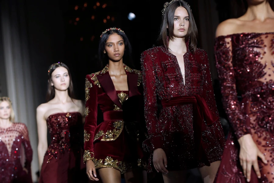 Zuhair Murad was scheduled to present his collection on Jan. 27. File/AFP