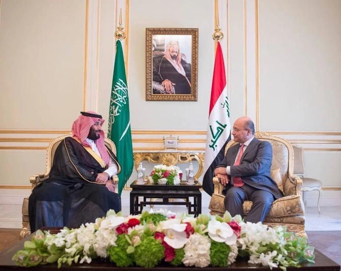 Saudi Arabia’s crown prince, Iraqi president discuss cooperation