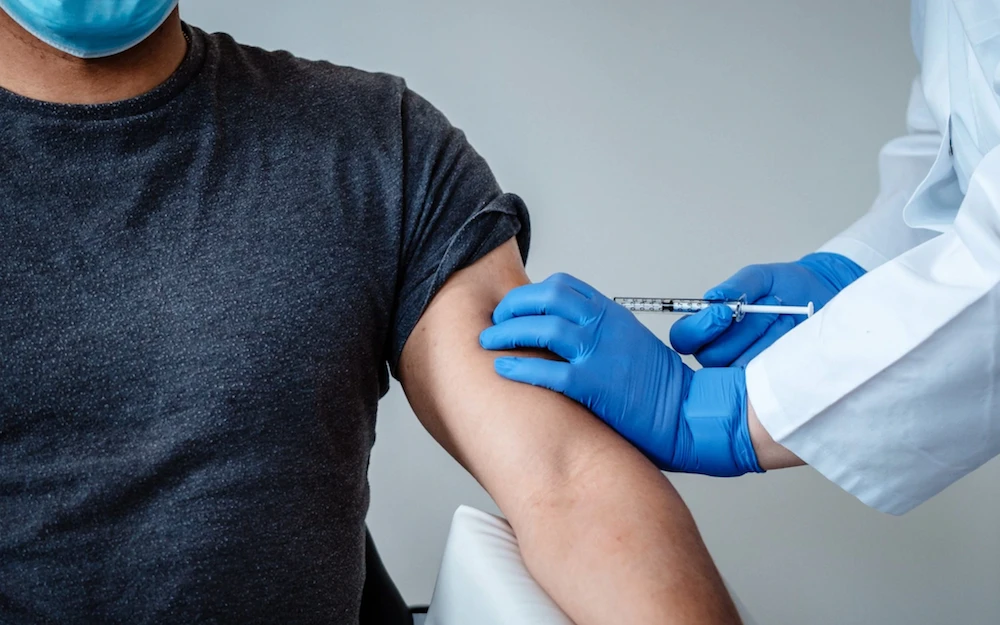 Prof. Robin Shattock, head of the vaccine team at Imperial, said scientists will now use the ribonucleic acid (RNA) technology behind the initial vaccine to target new and emerging coronavirus variants. (Shutterstock/File Photo)