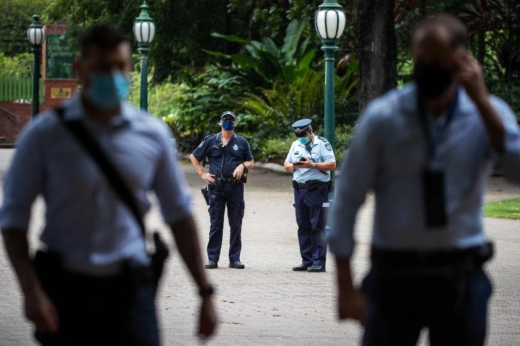 Australia’s international borders will likely remain shut to non-citizens this year although there may be exclusive travel arrangements with its South Pacific neighbors. (AFP)