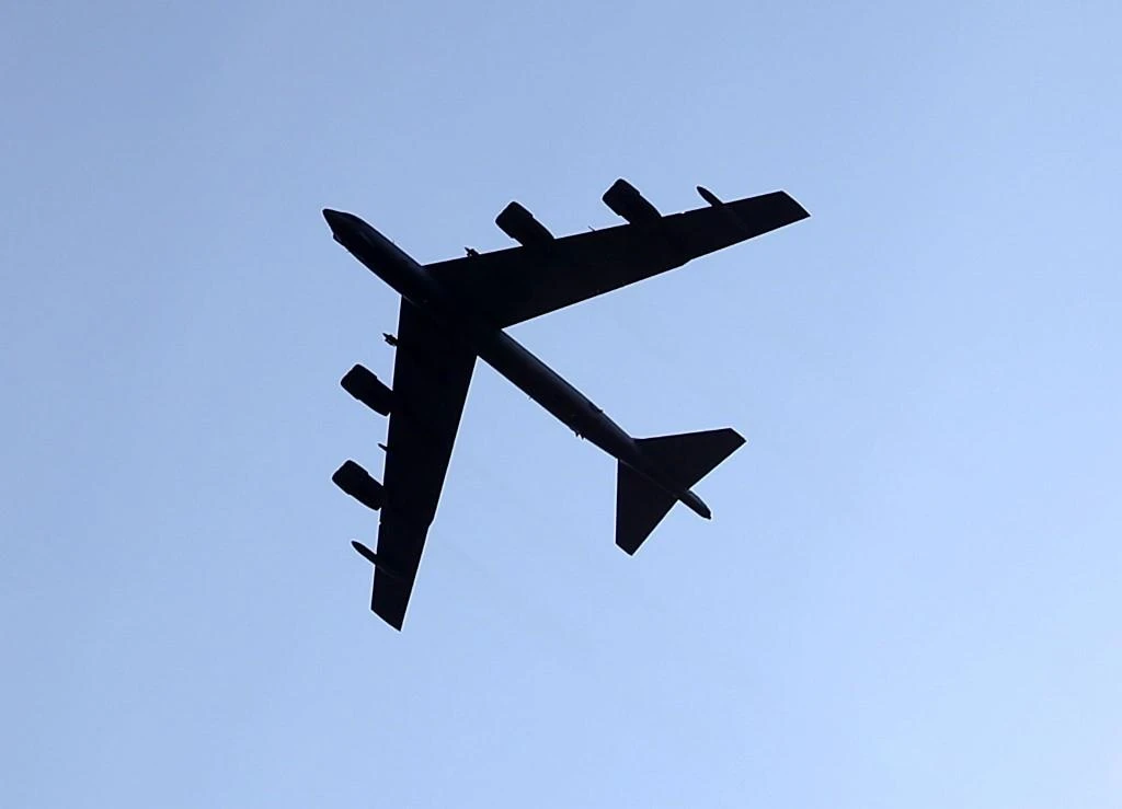 The B-52 bomber flight was meant to ‘showcase the US commitment to regional security.’ (AFP file photo)