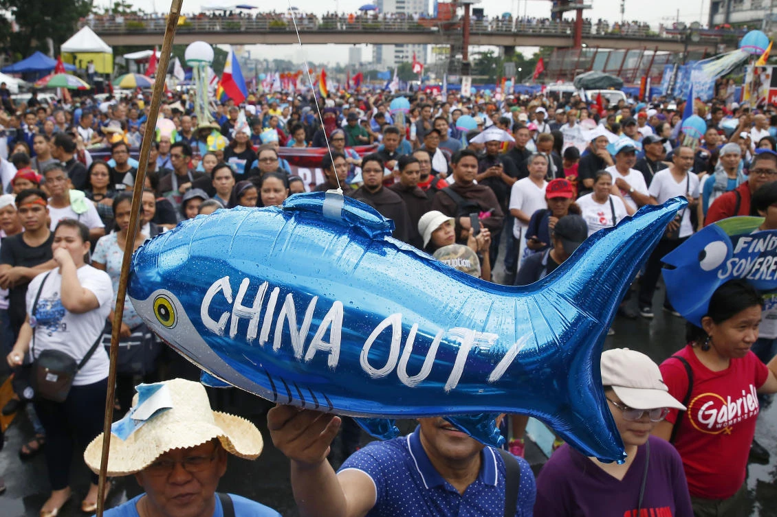 China and the Philippines, along with Vietnam, Malaysia, Taiwan and Brunei, have been locked in territorial rivalries in the South China Sea in tense decades-long standoffs. (AP)