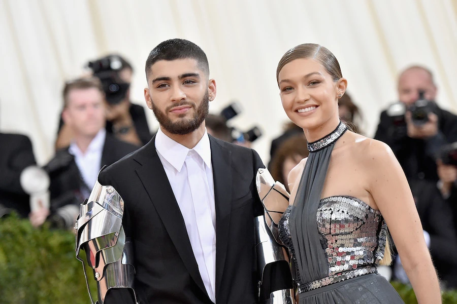 Zayn Malik and Gigi Hadid welcomed a baby girl together in September. File/AFP