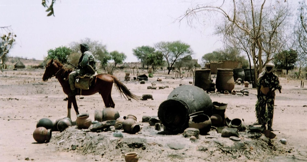 The violence in El-Geneina, the capital of West Darfur, began on Jan. 16 in the form of a fistfight. (AFP/File)