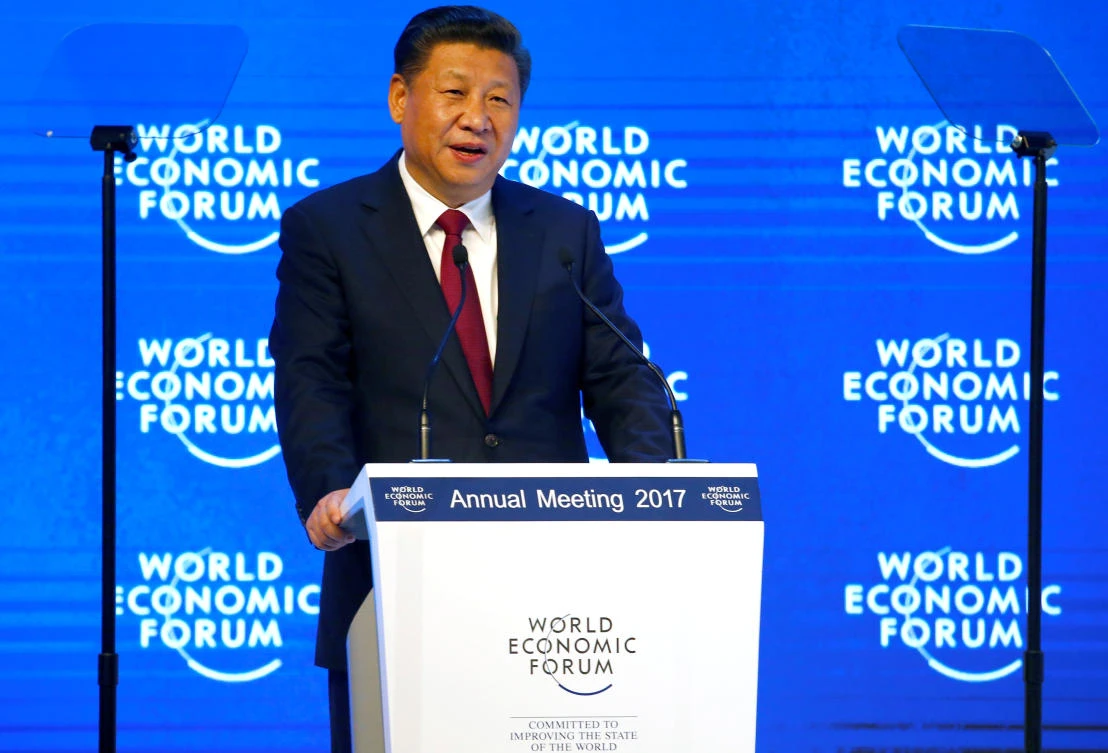 Chinese President Xi Jinping attends the World Economic Forum (WEF) annual meeting in Davos, Switzerland Jan. 17, 2017. (File/Reuters)