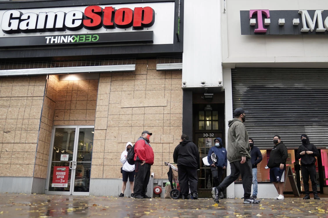 GameStop, AMC Entertainment Holdings Inc. and BlackBerry have been at the center of a market battle as individual investors coordinating on social media. (Reuters)
