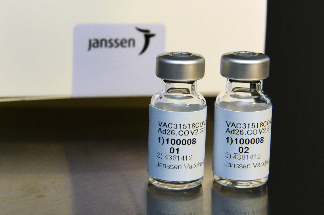 The first single-shot vaccine, made by Janssen, appears 66% effective overall at preventing moderate to severe COVID-19. It was more protective against severe symptoms, 85%. (AP)