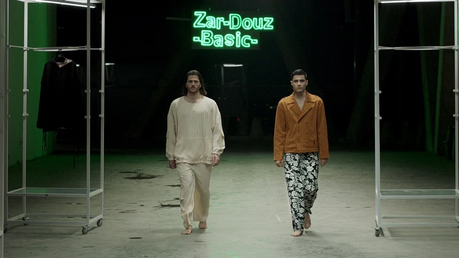 Zar Douz took part in the showcase of men's fashion. (Supplied)