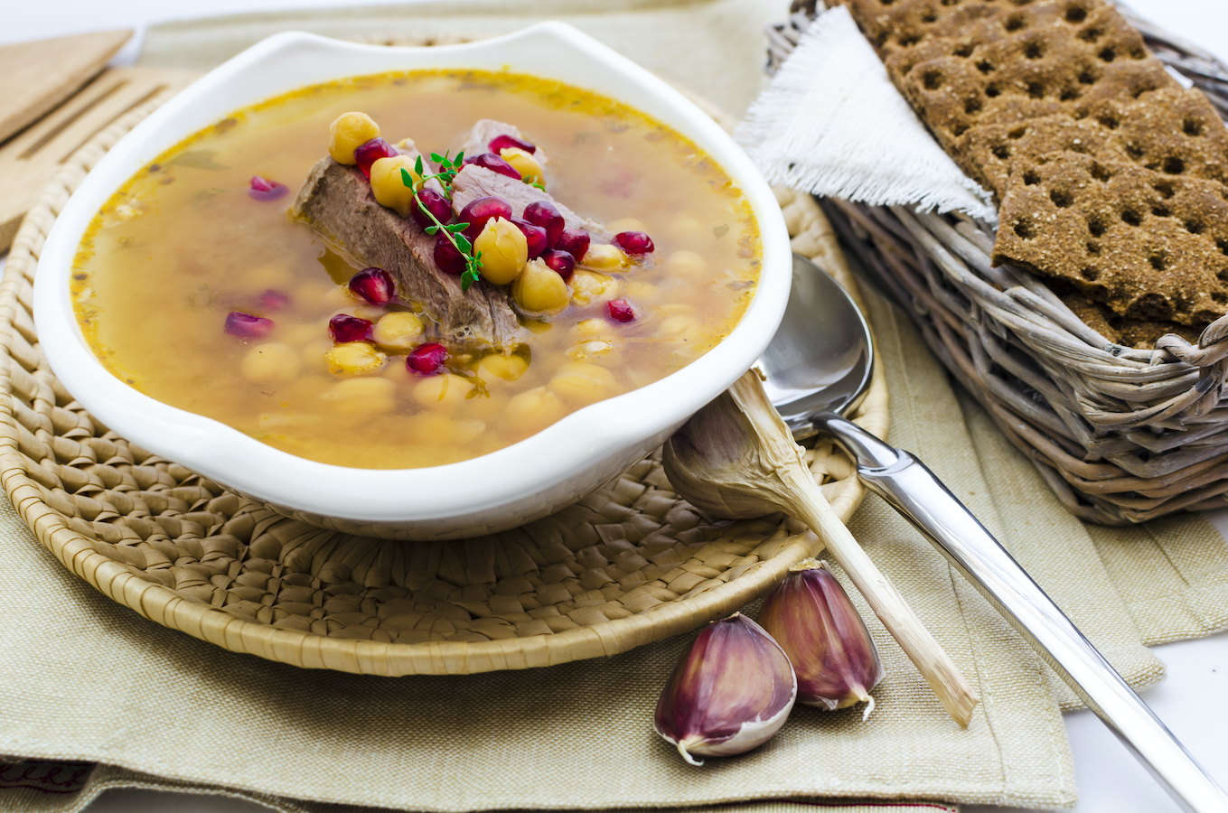 Hummus soup