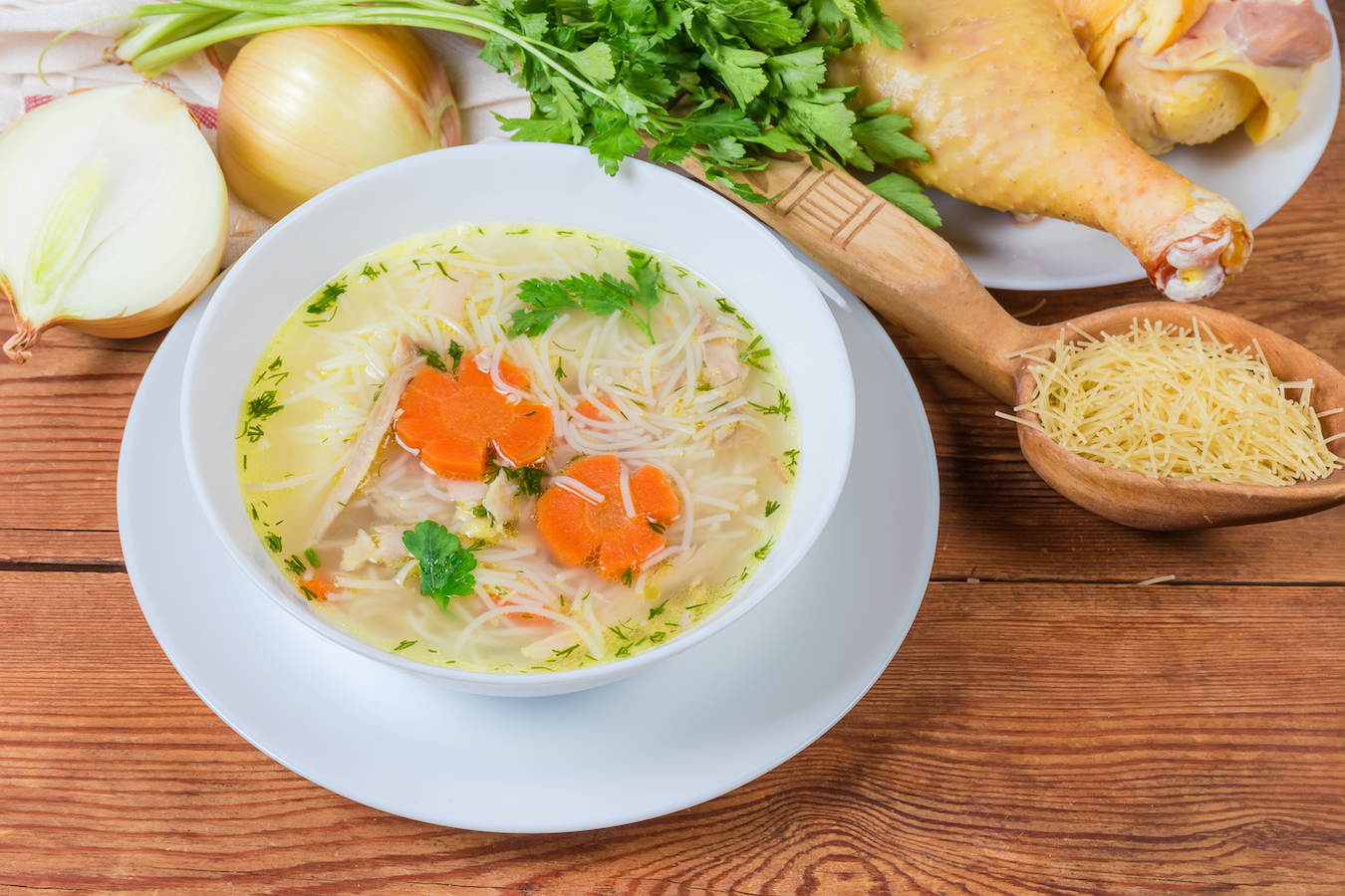 Vermicelli soup