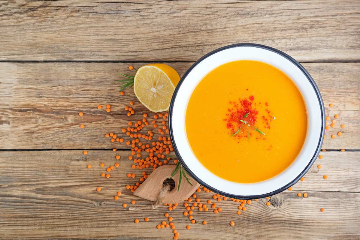 Lentil soup