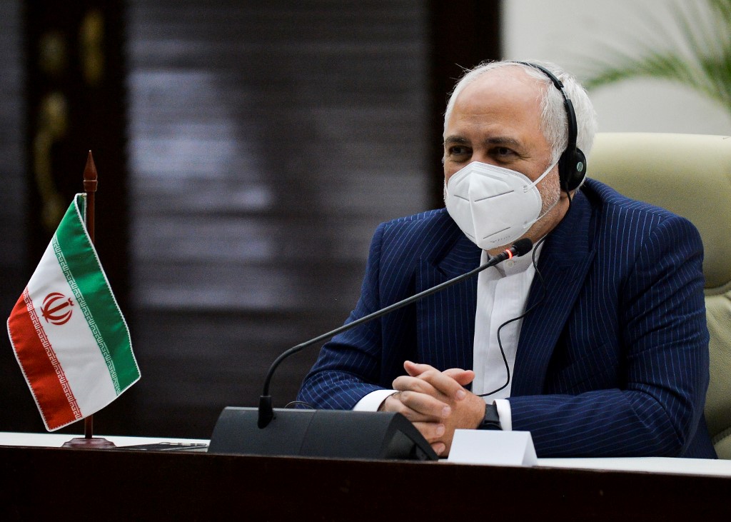 The Foreign Minister of the Islamic Republic of Iran Javad Zarif. (File/AFP)