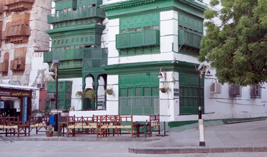 The area is famed for its distinctive architecture. (AN photo by Ziyad Alarfaj)