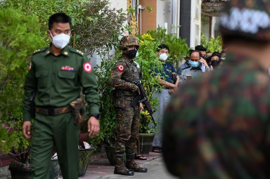 Offline message app downloaded 600,000 times in hours after Myanmar coup