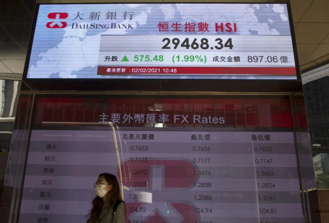 The gains follow a two-day surge as equities recovered from last week’s rout. (File/AFP)