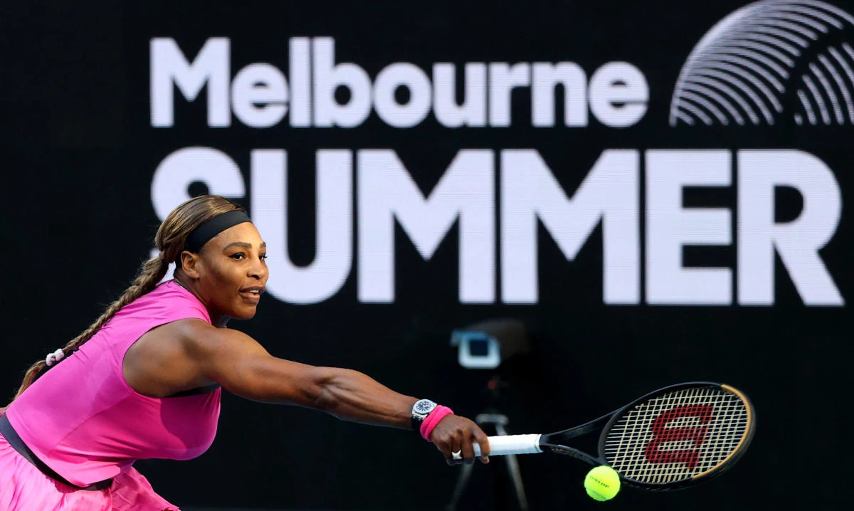 Serena Williams, above, will play world number six Karolina Pliskova or compatriot Danielle Collins in the quarter-finals. (Reuters)