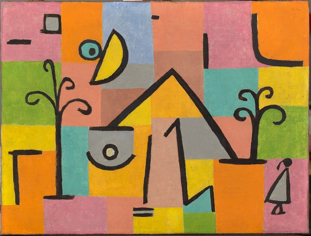 Paul Klee, 'Oriental Bliss' (1938), from the collection of Louvre Abu Dhabi. (AFP / Courtesy Department of Culture and Tourism – Abu Dhabi)
