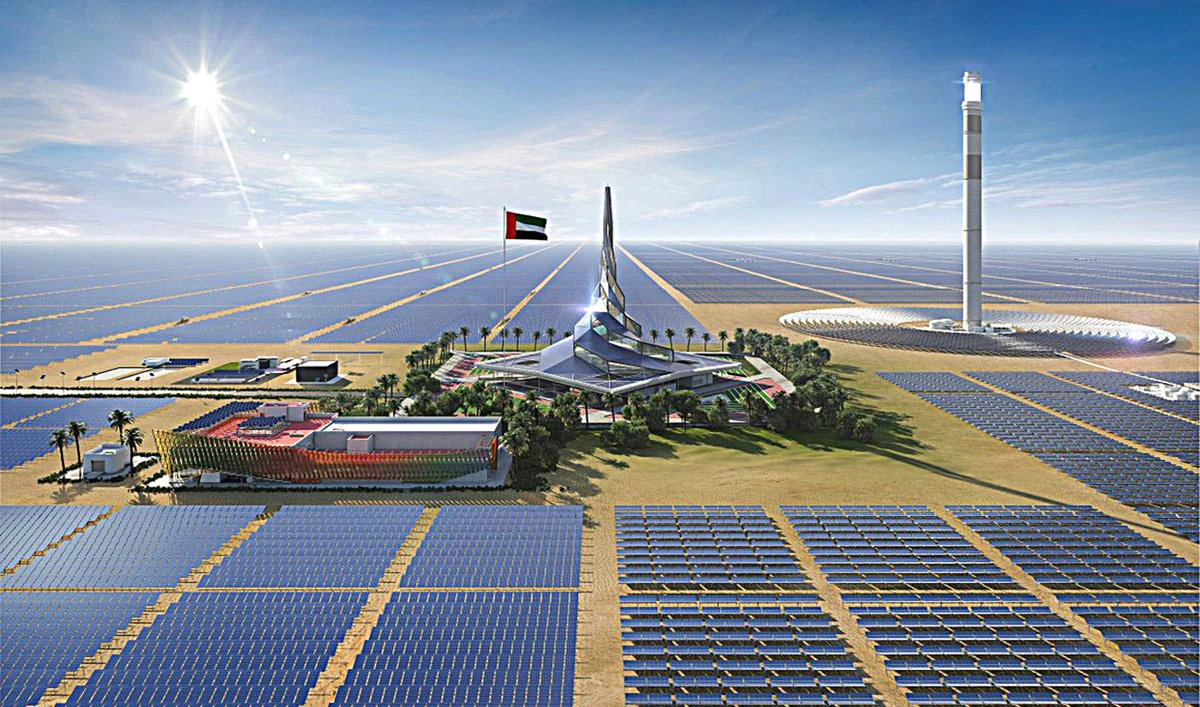 EGA’s CelestiAL aluminum is made using electricity generated at the Mohammed Bin Rashid Al-Maktoum Solar Park, located in the desert outside Dubai.