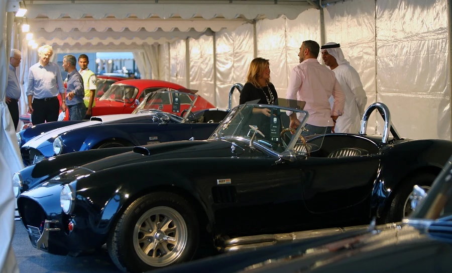 Automobile imports hit AED 42 billion. (File/AFP)