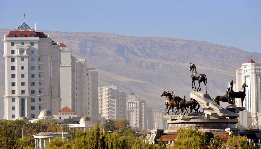 ADFD first began investing in Turkmenistan in 1999. (File/AFP)