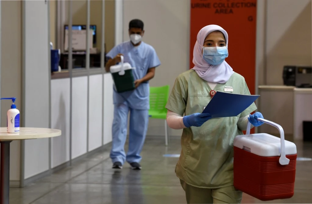 Bahrain will introduce stricter measures to prevent the spread of COVID-19 from Sunday after an increase in active cases of the novel coronavirus. (File/AFP)