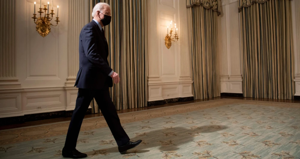 Biden said the war in Yemen “must end”. (AFP)
