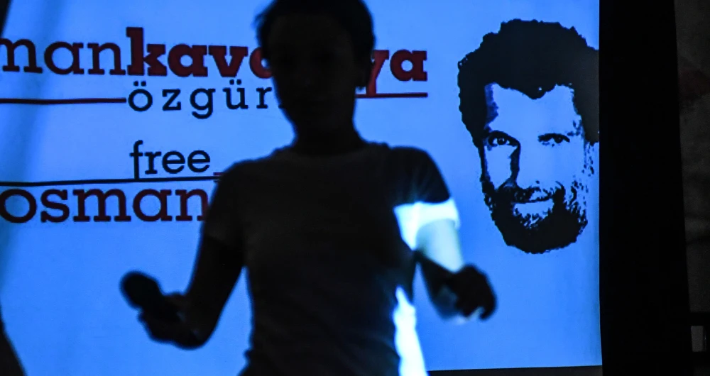 Kavala, who was first detained in October 2017 and remanded in pre-trial detention on Nov. 1, 2017, has been behind bars ever since. (AFP/File)