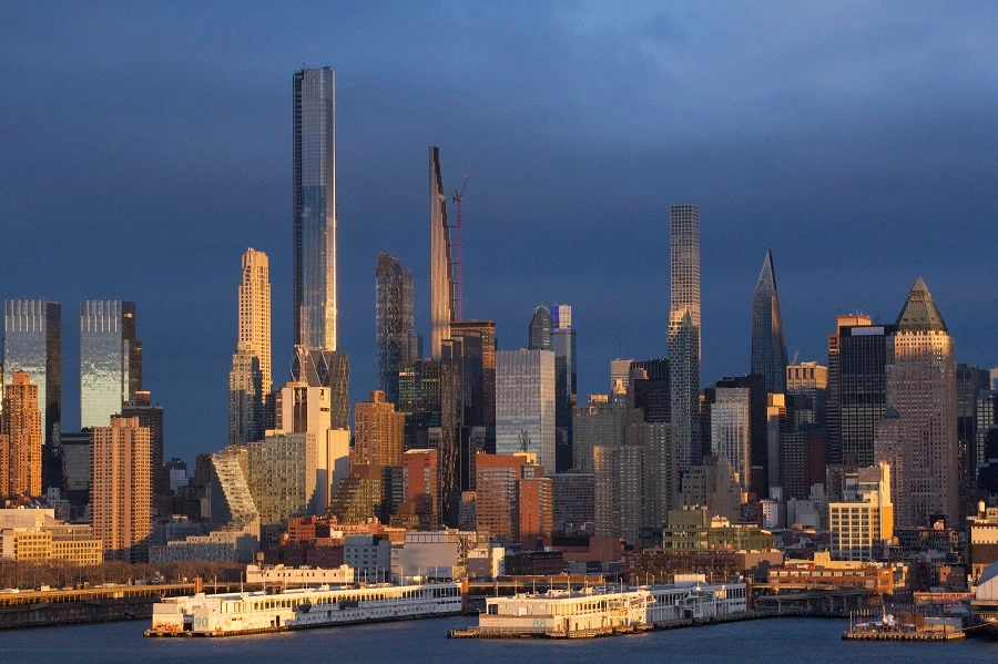 Sixty percent of respondents said they have a positive outlook for the global economy over the next year. (File/AFP)
