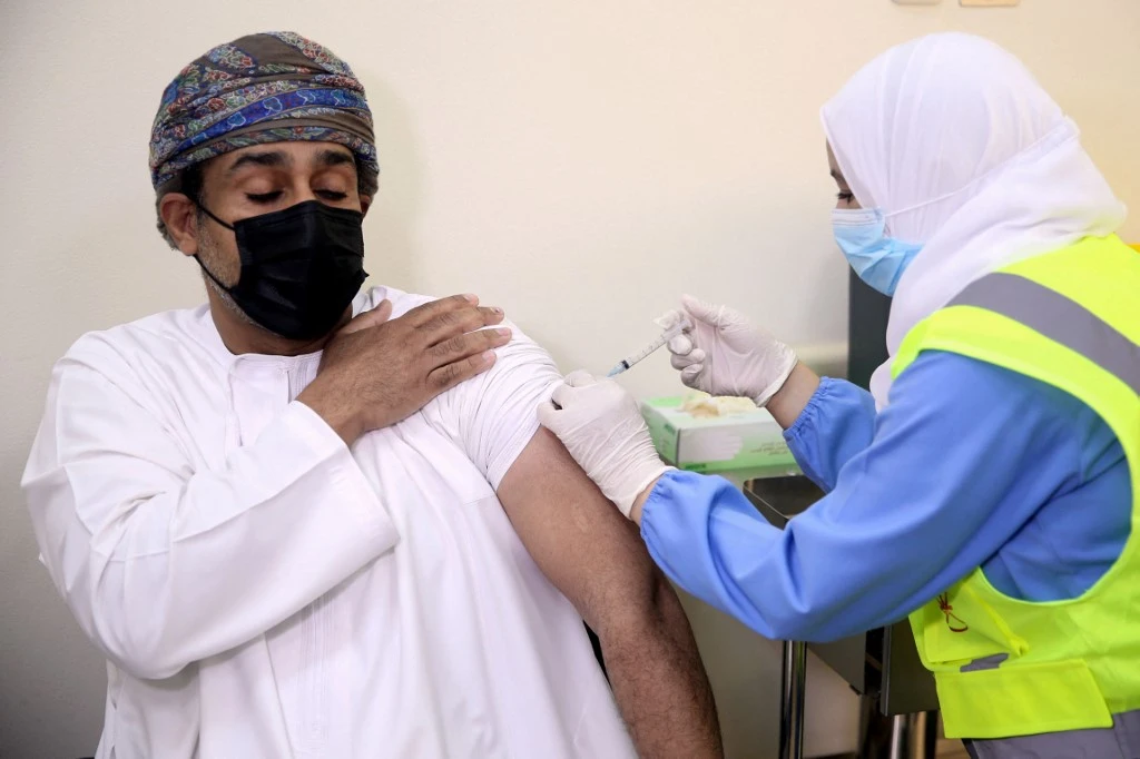Oman, who previously saw cases drop below 500, has now recorded more than 600 cases on Sunday with a total of 135,674 cases. (File/AFP)