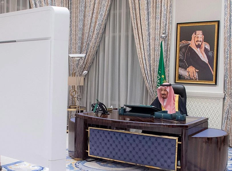 The council of ministers, chaired by King Salman, also discussed regional and international developments. (SPA)
