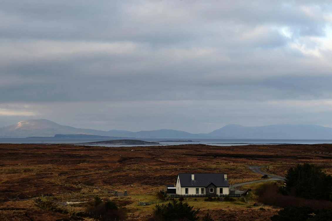 Above, the scenic west coast region of Connemara in Ireland, where availability of summer cottages has been tight. (Reuters)