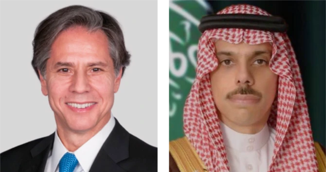 Saudi FM, US counterpart discuss recent Houthi attack targeting Abha airport