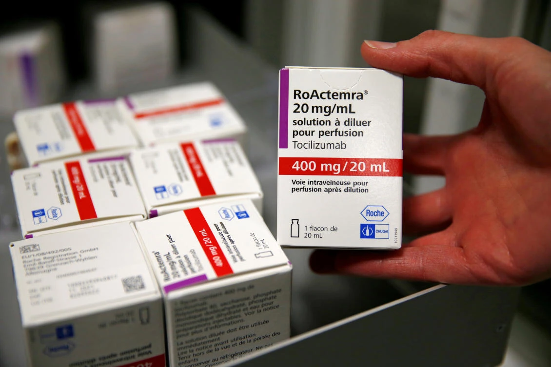 Roche’s tocilizumab cuts deaths in hospitalized COVID-19 patients — study