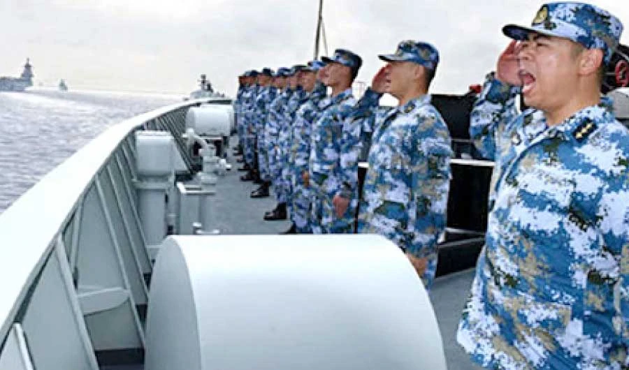 China claims almost all of the South China Sea, which is a key trade route. (AFP)