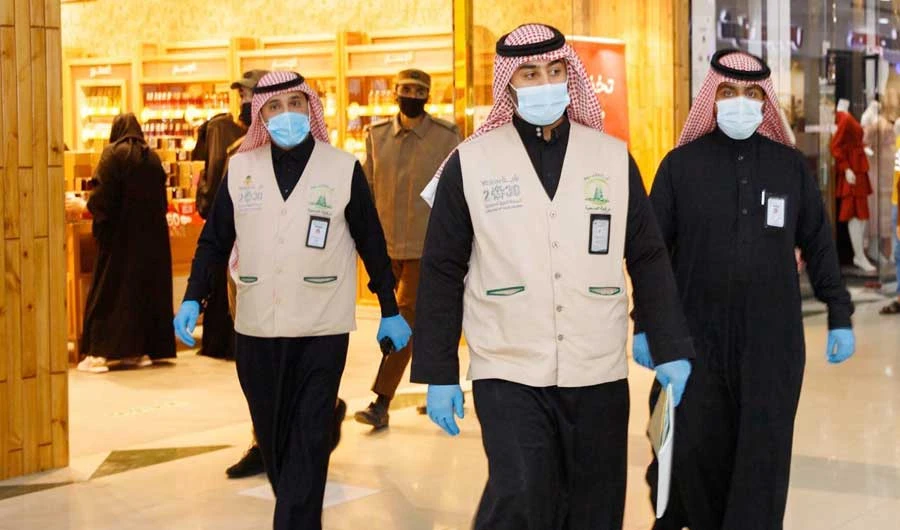 Saudi authorities intensify their follow-up on the precautionary measures around the Kingdom to prevent the spread of the coronavirus disease. (SPA)
