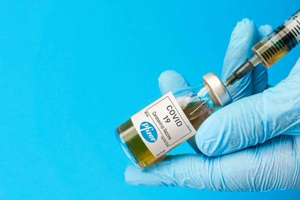 According to the Oxford researchers, two doses of the Pfizer vaccine would provide 90 percent of the population with protection from either variant, enough to provide herd immunity. (Shutterstock/File Photo)