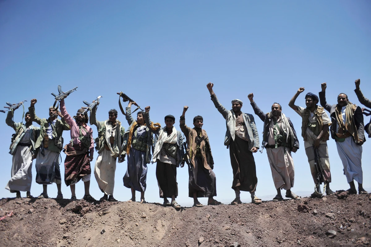 Three Houthi leaders are to remain under US sanctions, Secretary of State Antony Blinken said on Friday. (File/AP)