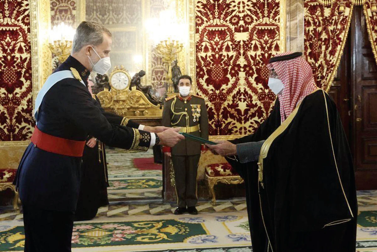 Saudi ambassador meets with Spanish king