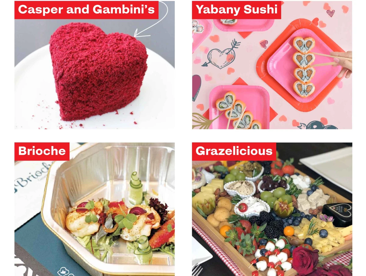 Valentine’s Day dinner for two — delivered to your doorstep