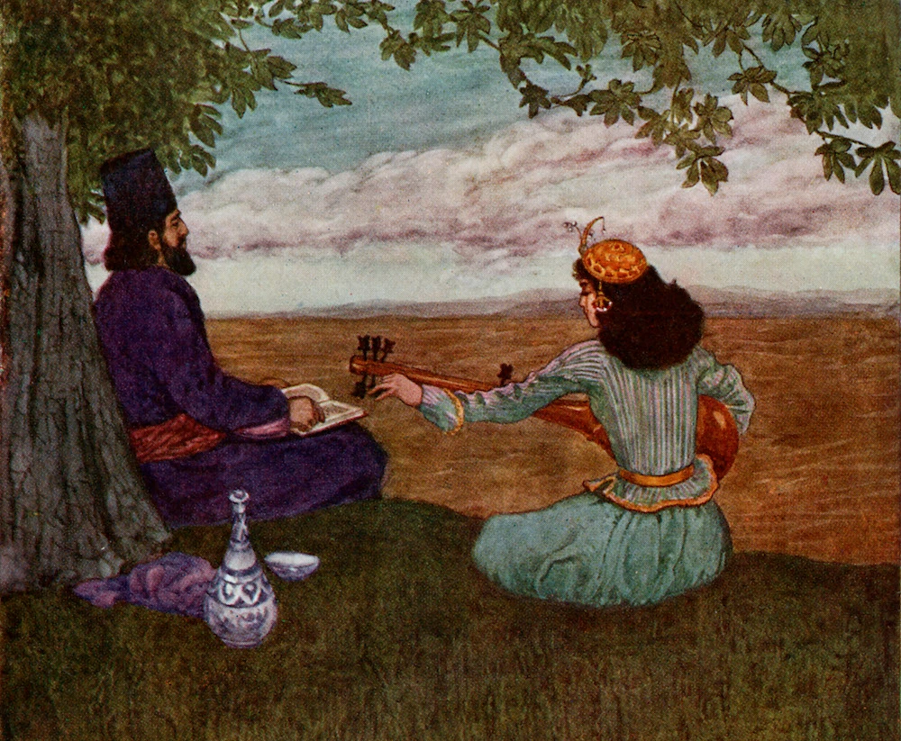 In honor of Valentine’s Day, we look at some of the most iconic Middle Eastern love stories from literature. (File/ Getty Images)